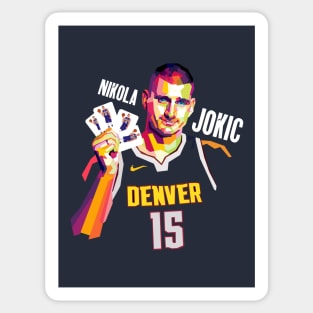 Nikola Jokic WPAP Sticker